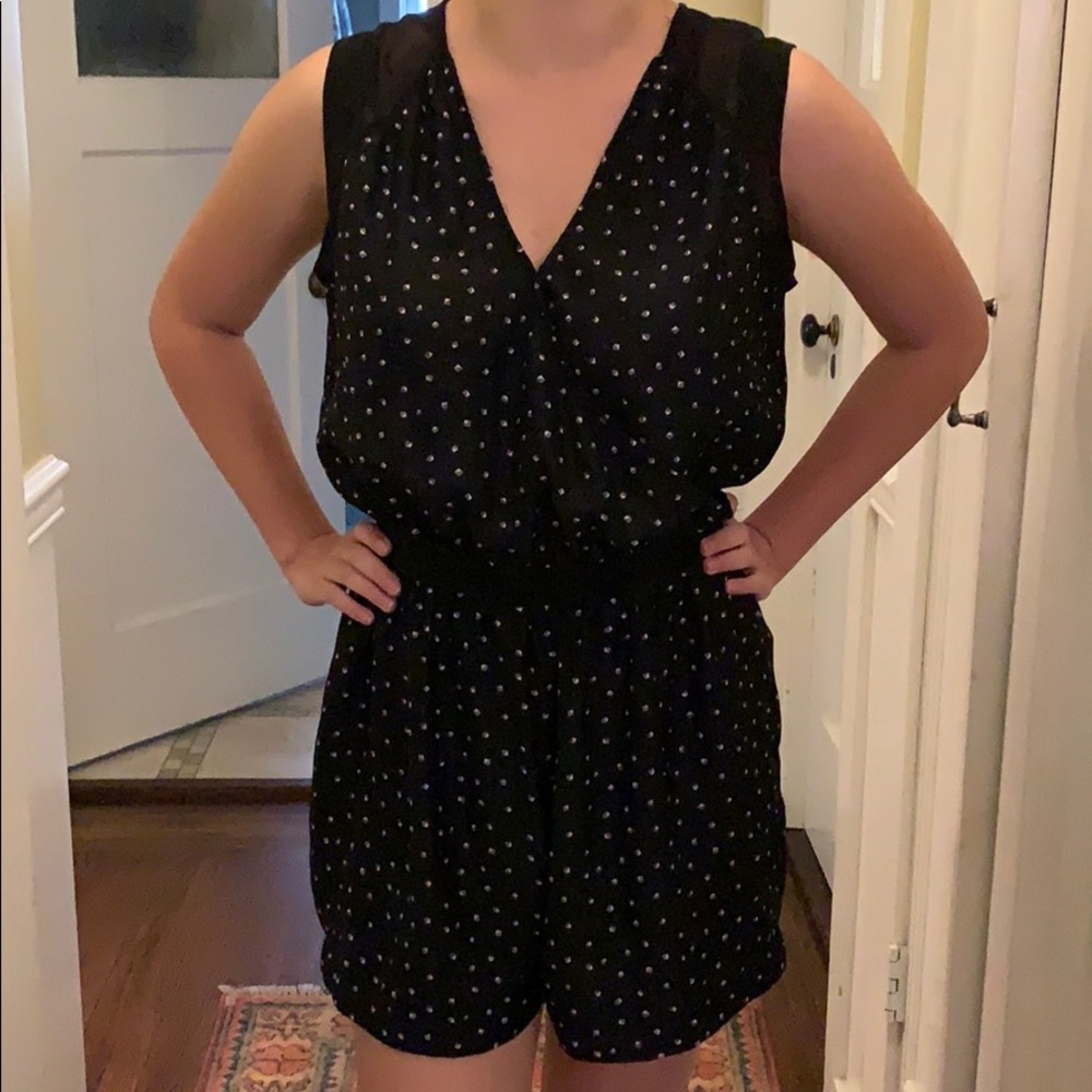 Cute Navy Romper